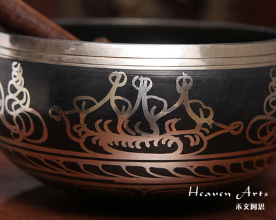 佛音碗上的吉祥結 禾文阿思藝術天堂里的文化交響